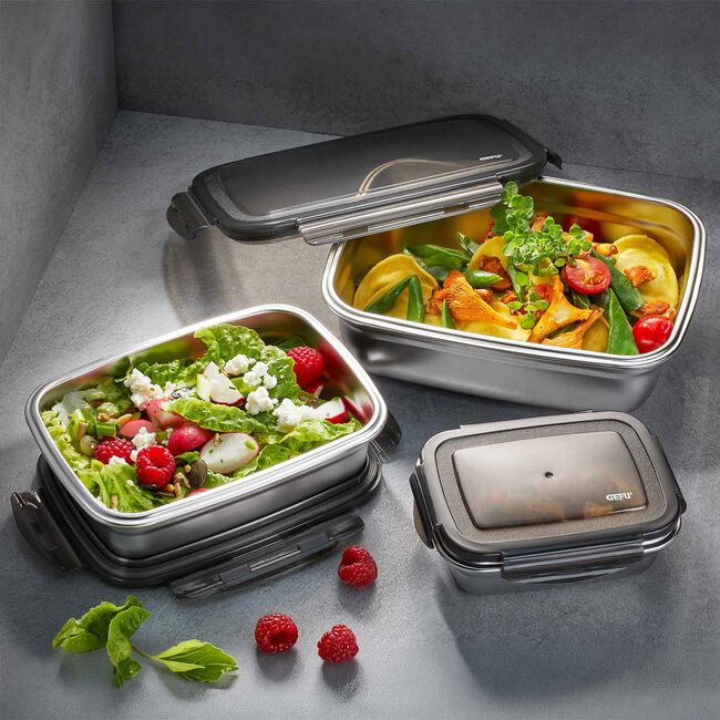 Gefu Preppo 3 Piece Food Storage Containers