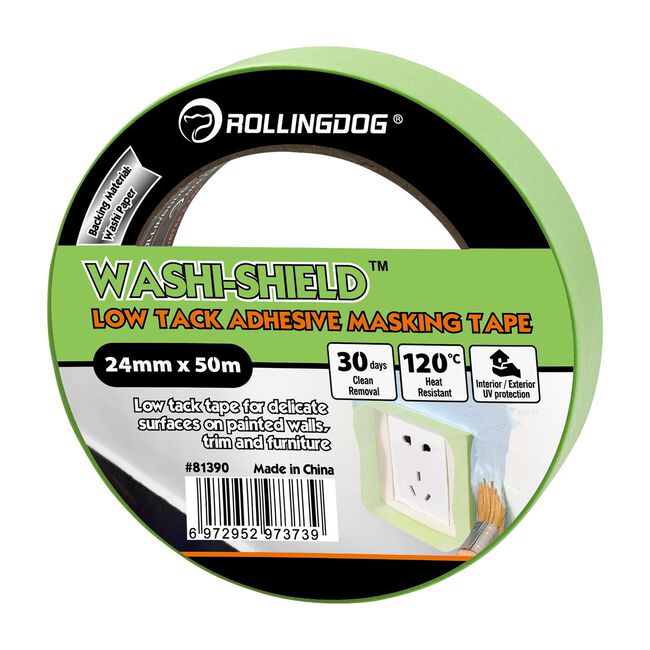 ROLLING DOG Low Tack Masking Tape 24mm