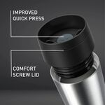 Tefal Classic Stainless Steel Travel Mug 360ml