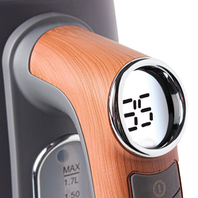 Haden Dorchester 1.7L Rapid Boil Grey Kettle