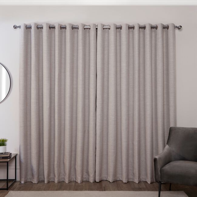 BLACKOUT & THERMAL WAFFLE WEAVE MONO 66x54 Curtain