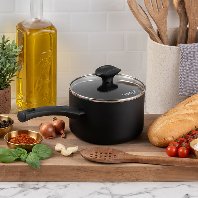 Prestige Heavy Weight 1.9L Saucepan With Lid 16cm