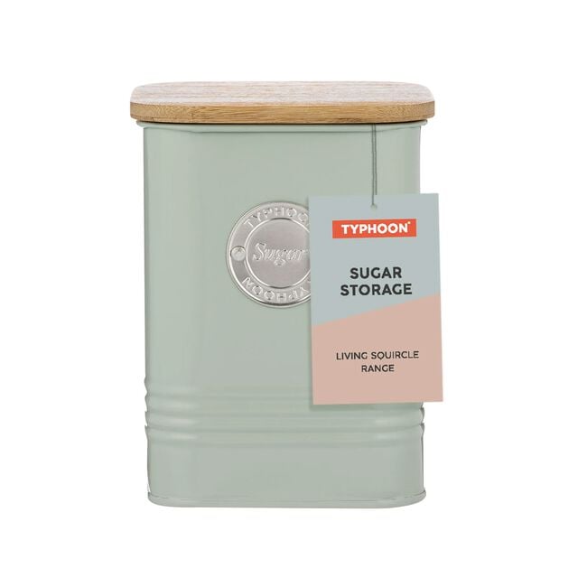Typhoon Living Squircle Mint Sugar Container 