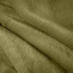 NICOLE DAY FAUX FUR SAGE 130x170cm Throw