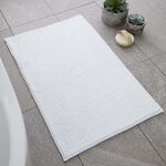 CATHERINE LANSFIELD WHITE BOBBLE 50x80cm Bath Mat