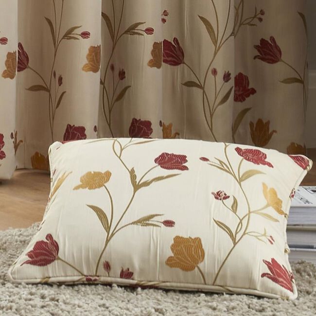 Curtina Juliette Cushion 43cm x 43cm - Natural
