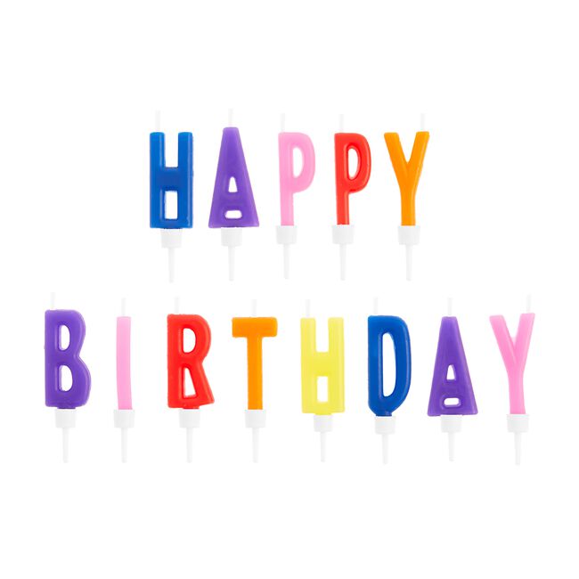 Chef Aids Happy Birthday Candles