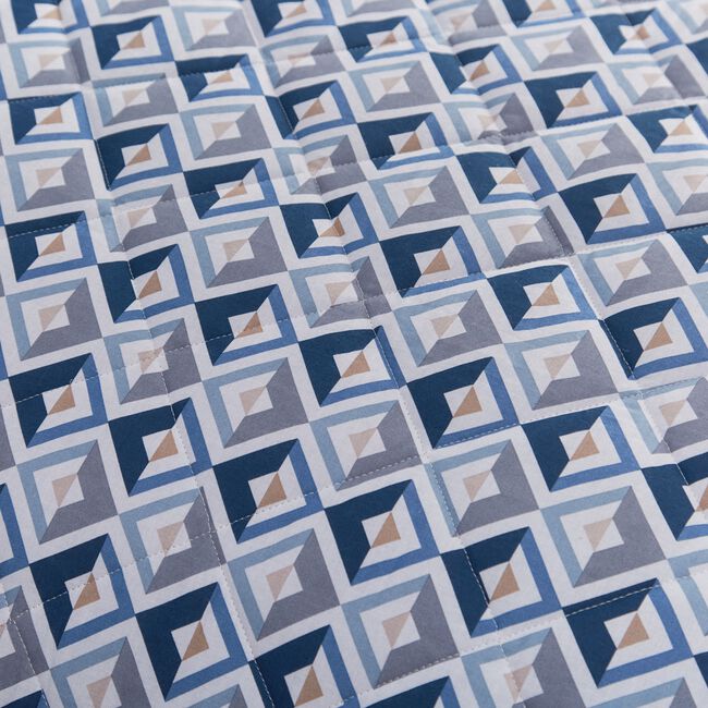 Jenkins Bedspread 200cm x 220cm - Blue