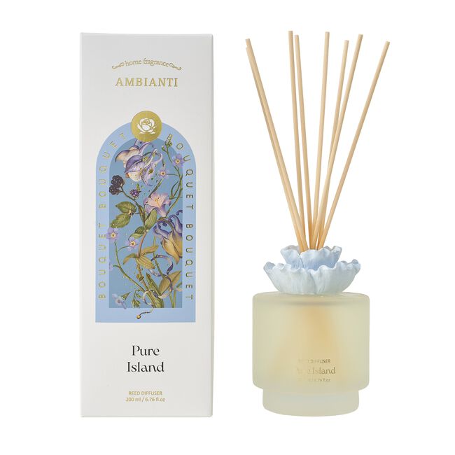 Ambianti Bouquet Pure Island 200ml Reed Diffuser