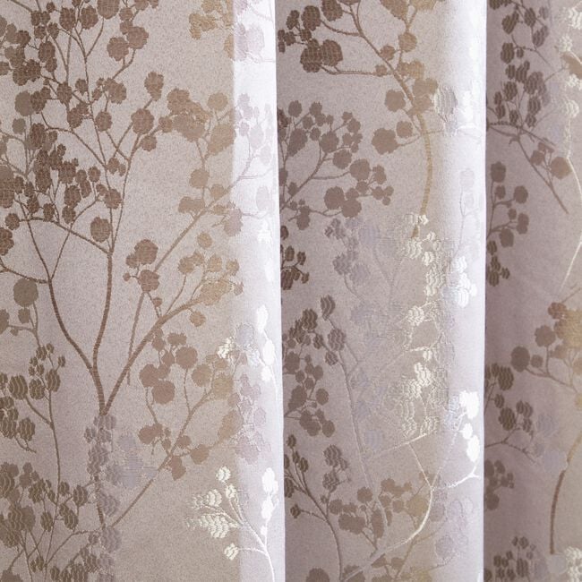BLOSSOM NATURAL 90x90 Curtain