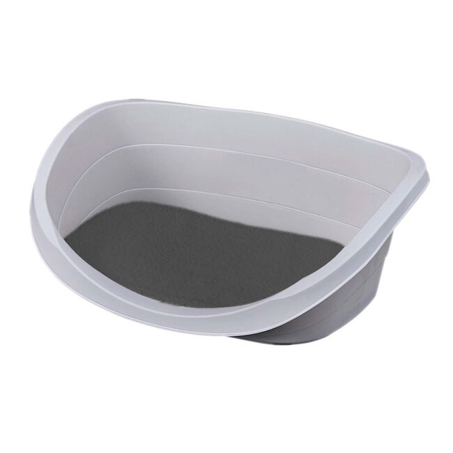 Medium Plastic Pet Bed With Cushion