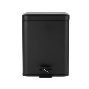 BELDRAY BLACK 5 LITRE SOFT-CLOSE Pedal Compartment Bin