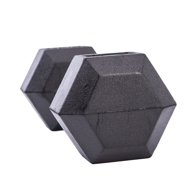 Body Go Rubber Hex Dumbbell 7.5kg