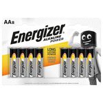 Energizer Alkaline Power AA Batteries - 8 Pack