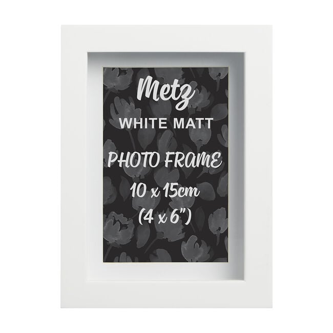 5x7 METZ WHITE Matt Frame