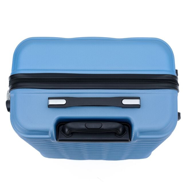 MEDIUM LIGHTWEIGHT HARDSHELL LUGGAGE - BLUE