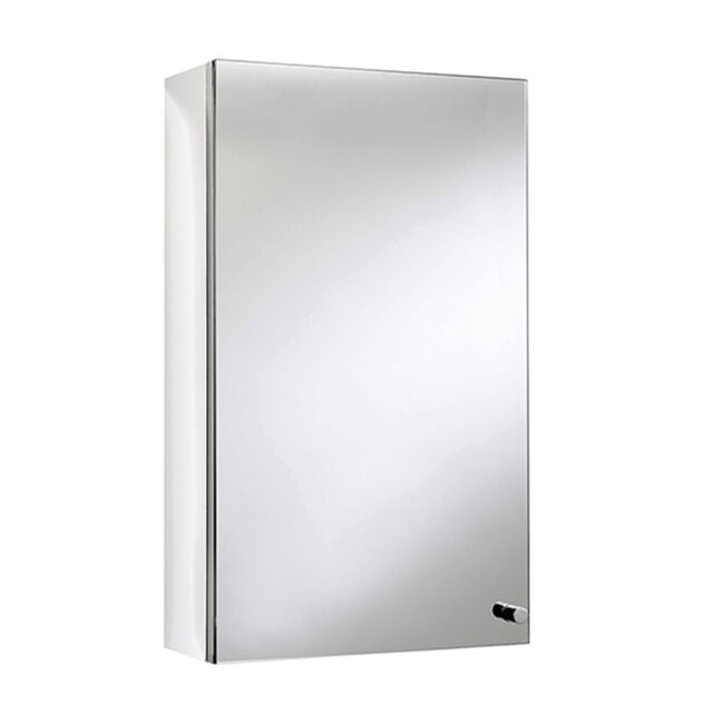 Croydex Carra Single Door Stainless Steel Cabinet