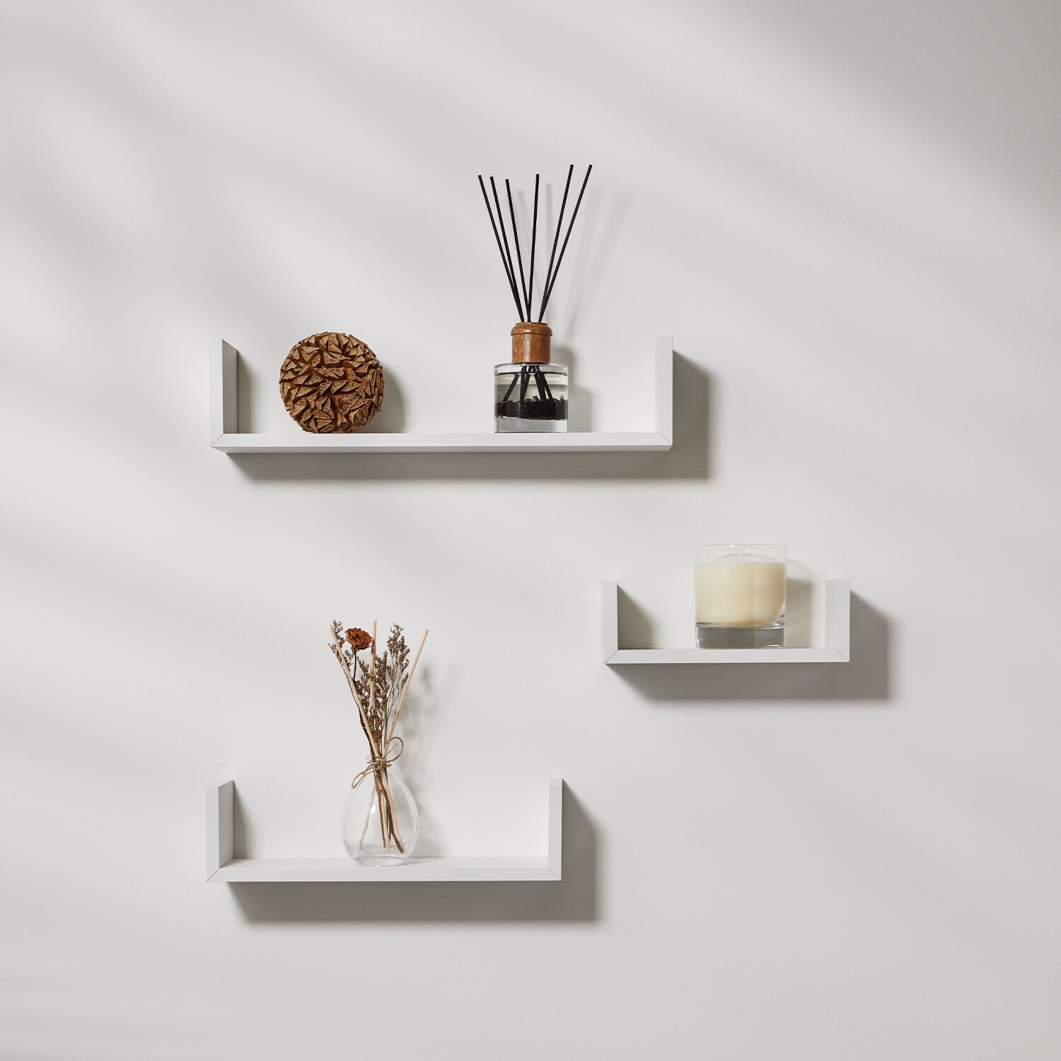 3 shelf on sale wall unit