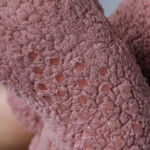 Teddy Socks Pair - Rose