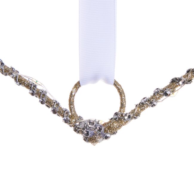 60cm Glitter Heart Copper Wire