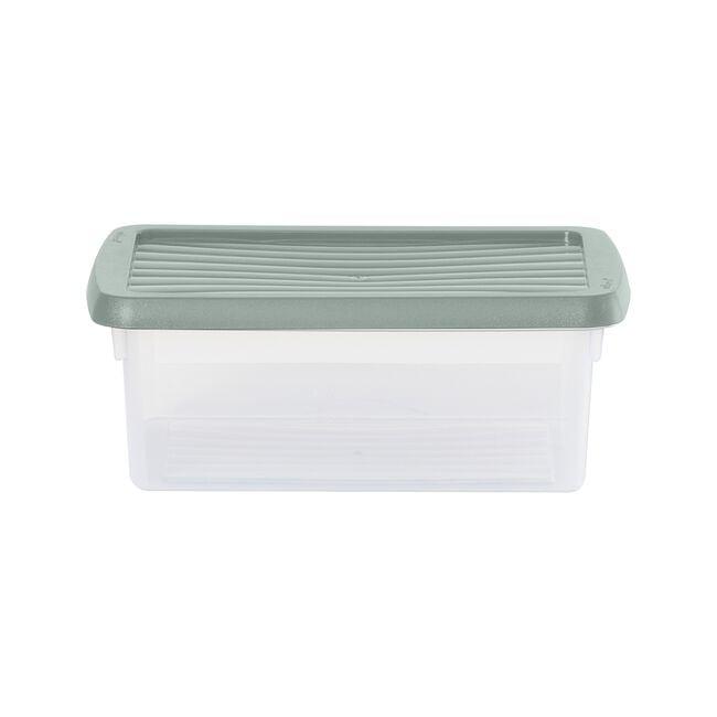 Wham 3.5L Green Lid Storage Box Set Of 4