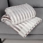 Ruane Plush Interlocking Stripes Throw 150 x 200cm