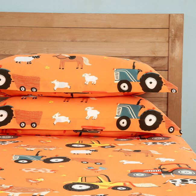 Nicole Day Family Farm Oxford Pillowcase Pair