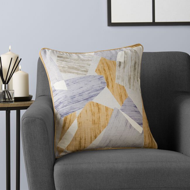 ZAIDA SHAPES OCHRE 45x45 Cushion