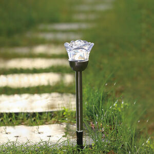 Solar Rose Post Light