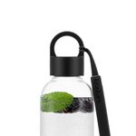 BODUM MELIOR BLACK 0.5L Glass Water Bottle