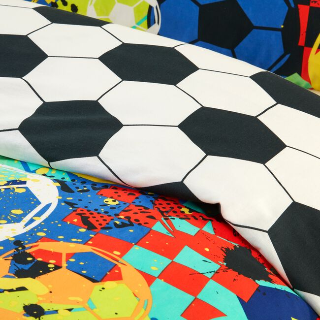 JUNIOR BED DUVET COVER Football Hero