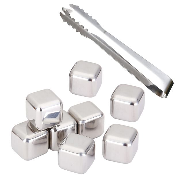 Cashel Living 8 Piece Ice Cubes with Tong