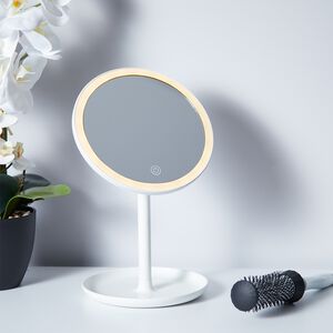 Visage White 1X LED Cosmetic Mirror