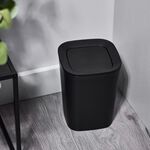 5L EZY STORAGE BLACK SWING LID Bin