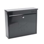 Steel Letterbox Elegance Anthracite 