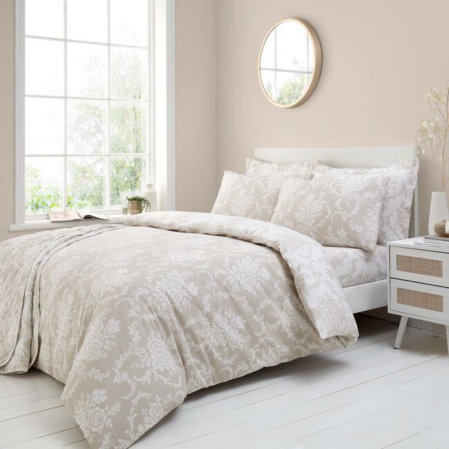SINGLE DUVET COVER Brushed Cotton Mathilde