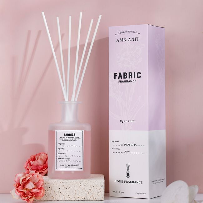 Ambianti Fabric Hyacinth 150ml Reed Diffuser