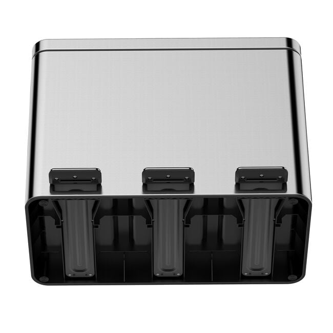 60L Triple Recycling Bin