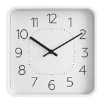 27cm Lara White Wall Clock