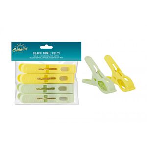 Bello Beach Towel Clips Set 4