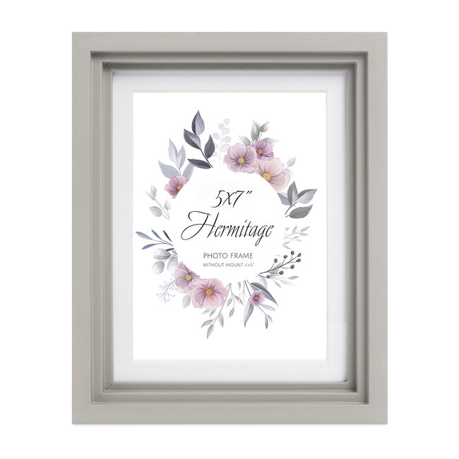 5X7 HERMITAGE GREY Photo Frame