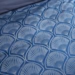CATHERINE LANSFIELD DOUBLE DUVET COVER Art Deco Pearl Navy 
