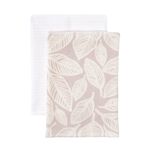 Elm Velour Printed Tea Towel - 2 Pack 