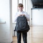 StreetSac Raven Black School Bag