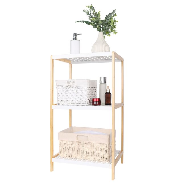 Causeway Bay 3 Layer Bamboo Bathroom Shelf