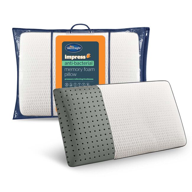 Silentnight Anti-bacterial Memory Foam Pillow
