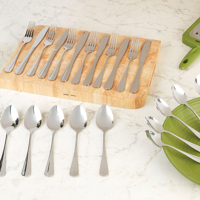 Salter Elegance London 24 Piece Cutlery Set