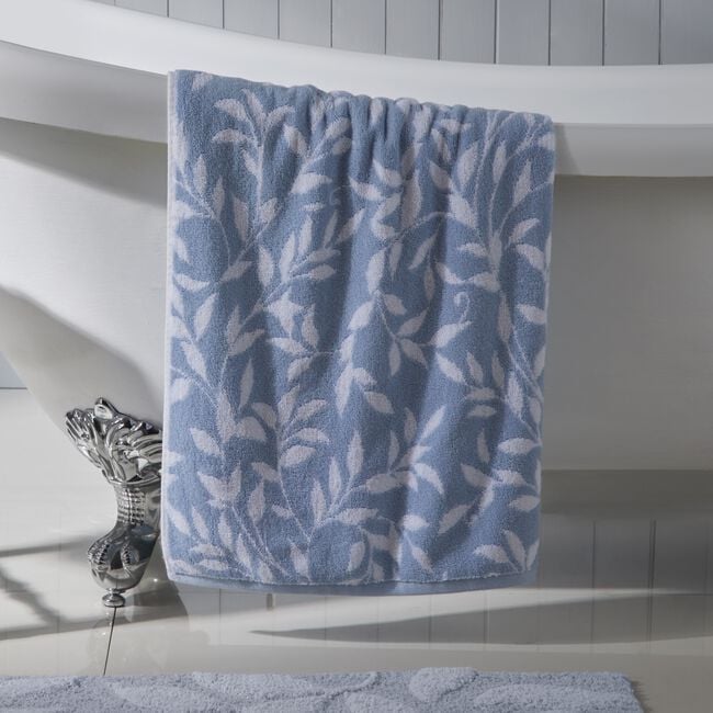 SANDRINGHAM BLUE 50x90 Hand Towel
