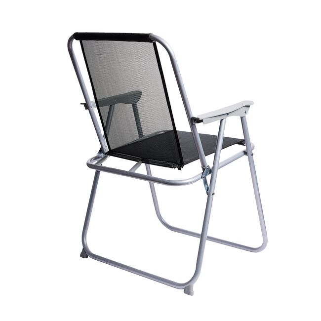 Black Folding Camping Chair