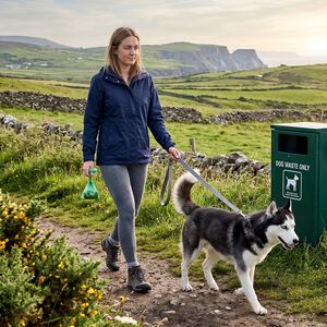 Degradable Waste Bag Dog Clean Up Bag 24 Rolls